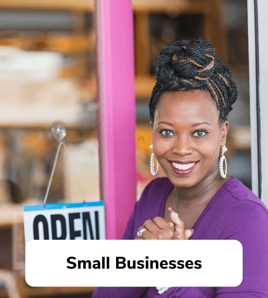 African American female small business owner